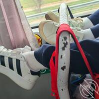 女高阿迪耐克板鞋白袜1