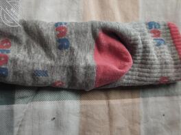 妹妹闺蜜的灰色原味袜子1