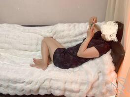 昨天撸过的内衣,老姐今天穿在身上!!1