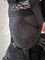 我去老妈也弄上黑色套装了2