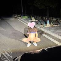 孕妻的户外露出0