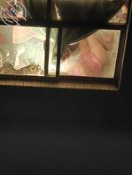 偷拍一个骚逼，整天想让他老公干她