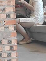 放假去姑姑家了，必须偷拍1