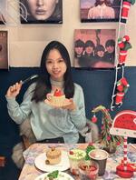 美女同事，颜值天花板