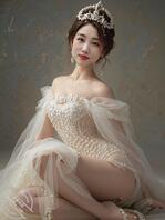 好想把老婆调教成这样，三根鸡巴轮流操她内射她0