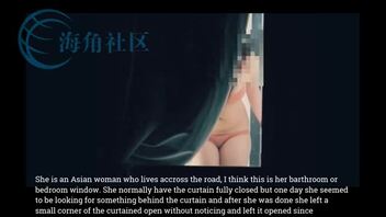 对楼公寓少妇没有把窗帘全部关上留一角露逼给我看, 这是故意还是大意?