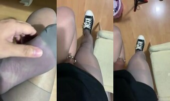 自虐捆绑紧缚到脚丫麻木发黑发自