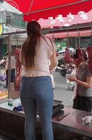 牛仔裤屁股2
