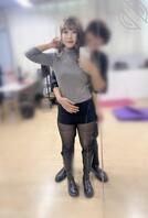 （免费视频）瑜伽馆内操舅妈0