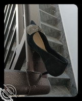 过年玩的金店小少妇小雪的极品高跟黑白两双-黑高2