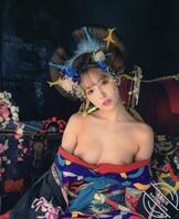 穿和服的大奶少妇1