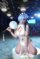 绿奴上供coser女友，求各位羞辱她，苦主会挨条回复的1