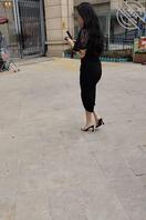 （76）尾随跟拍穿高跟鞋的性感熟女1