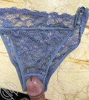 小姨做完爱的蕾丝原味内裤（大同）0