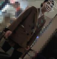 原创抄底 抄底高颜值制服妹子