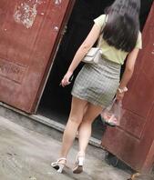 包臀裙  好像干她0