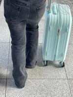 街拍牛仔裤骚屁股1