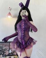 狗子喜欢妈妈穿紫色吗