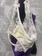 厕所拿妈妈换下来的内裤玩0