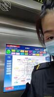 和安检员老婆异地见面，在宾馆把她艹到高潮迭起，感觉这次回来老婆逼又黑了0
