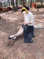 原创贴，妹子的肉丝被我撕坏了1