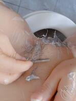 周末被爸爸剃毛操逼