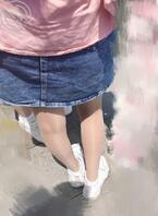 校园街拍女大学生肉丝美腿2