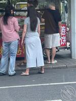 街拍牛仔裤，和穿裙子的騷货0