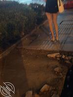 街拍很性感的超短热裤、只看见了一点点屁股蛋蛋2