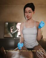 绿母给我妈做的换脸，野爹们能不能给我妈肏死