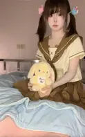 清纯双马尾萌萝穿着JK让男粉丝玩弄，小小一只承受了这个年龄不应该承受的冲击1