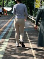 宜宾骑行遇到瑜伽裤跑步少妇诱惑2