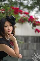 十年前拍的艺术照，发现当时自己好胖0