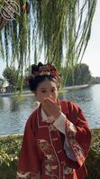 北京旅游三四天，骚货汉服照