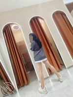 把姐姐操开心了，带她去买衣服，身材真的好呀