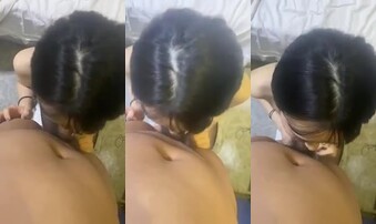 黑丝妹妹的口活