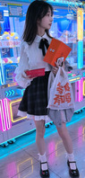 原创抄底 抄底年轻短裙妹