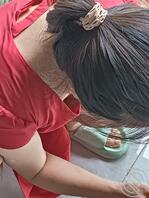 今天和妈妈出门逛街，多面的风好大，风景也好看