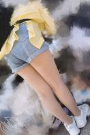 校门口捕获肉丝贱货女大学生2