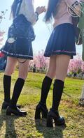 JK女大学生散发着青春洋溢的味道0