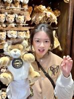 清纯反差女大。李翊萱1