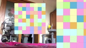 女大学生换衣服，奶子又大又嫩，好想吃一下.