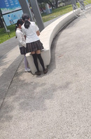 夏日街拍分享  清纯嫩妹2