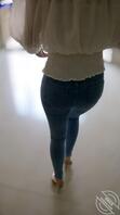 牛仔裤大屁股姐姐1