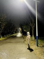 雨天穿着透明雨衣露出1