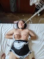 【露脸 大量照片➕视频】狗链牵住母狗一顿干，sm道具乳夹助阵上演一出好戏2