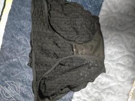 撸射嫂子的内裤和袜子1