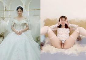 【露脸反差】大方展示新婚娇妻逼脸同框照