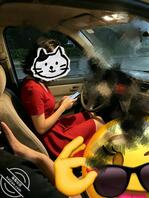 66.坐妈妈的车真是吓尿了，又能跟妈妈在外面共度一宵了。1