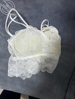 骚妈抹胸红色蕾丝内裤1